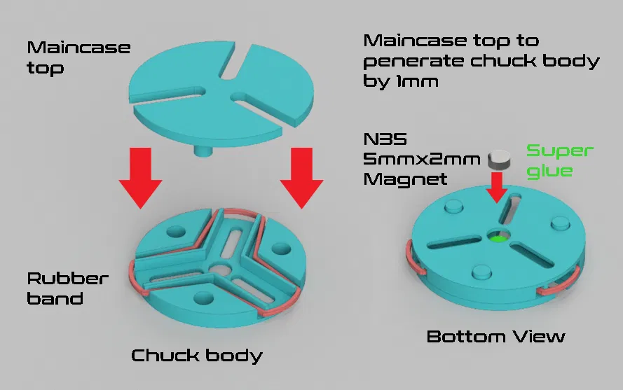 miniVICE Y-Series - Kẹp giữ mô hình mini, hệ thống sơn và hobby dạng module - Image 13