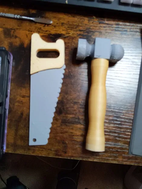 Mô Hình Búa và Cưa - Image 5