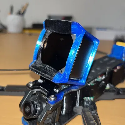 Đế Gắn Camera DJI Action 2 cho iFlight Nazgul 5 v3 - Góc Cố Định 30 Độ