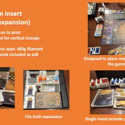 Khay Dựng/Sắp Xếp Dune Imperium (vừa bản mở rộng 1 & 2) - cập nhật