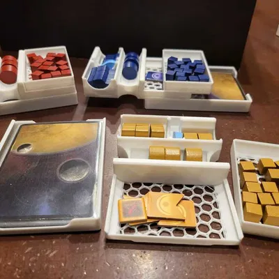 Khay Dựng/Sắp Xếp Dune Imperium (vừa bản mở rộng 1 & 2) - cập nhật