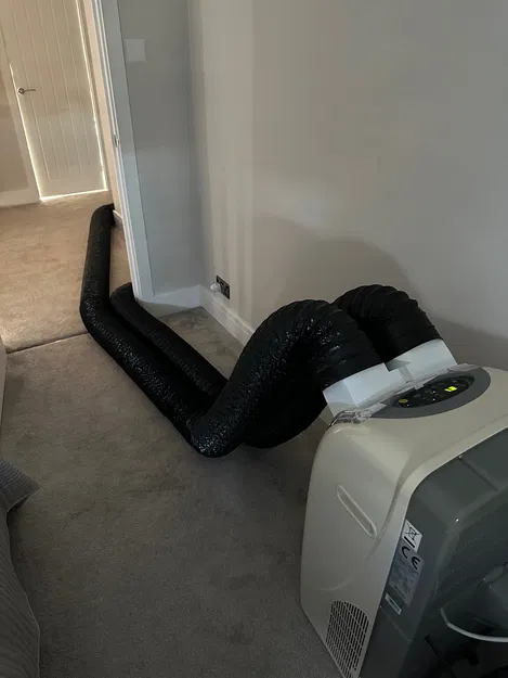 Bộ Chuyển Đổi Ống 100mm Kép sang Máy Lạnh Andrews - Image 1