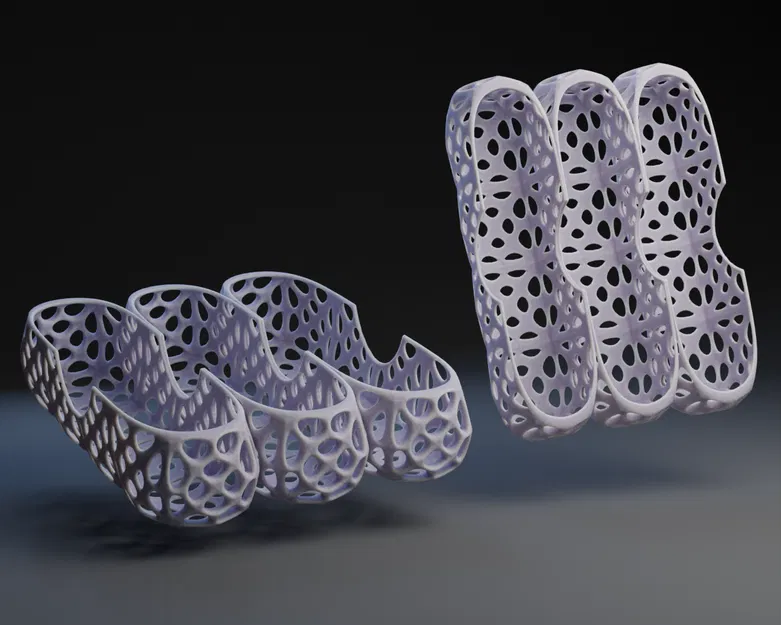 Khay TriTray Dạng Lưới Hữu Cơ - Image 1