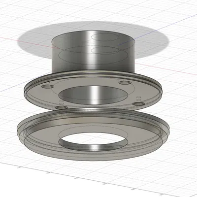 Giá đỡ trần UniFi G3 Flex - 2 bộ phận