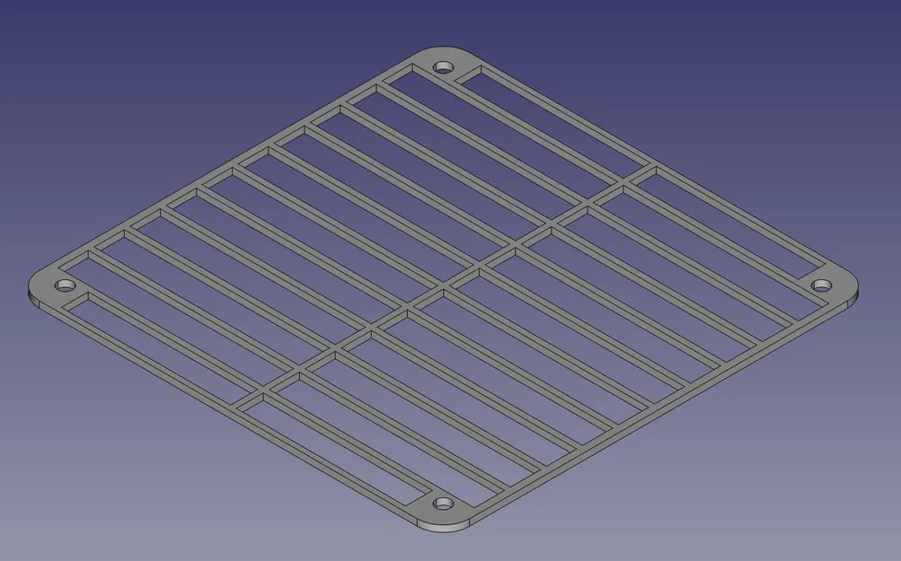 Lưới cho quạt 120mm / Gitter für 120mm Lüfter - Image 2