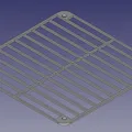 Lưới cho quạt 120mm / Gitter für 120mm Lüfter - Thumbnail 2