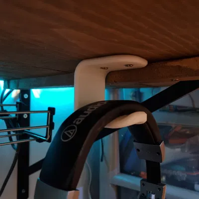 Móc Treo Tai Nghe Dưới Bàn