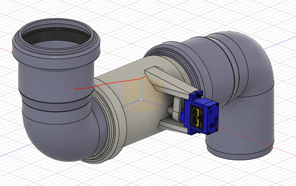 Van HT-50 cho Hệ thống Hút bụi có Servo - Image 1