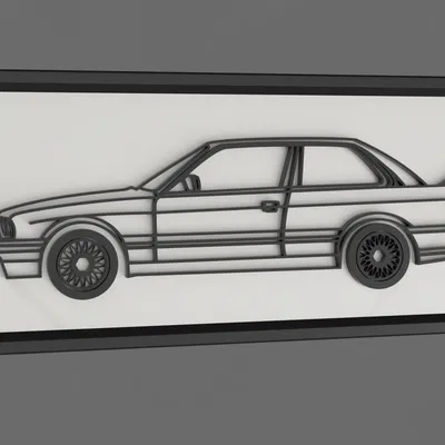 Card quà tặng BMW E30 M3