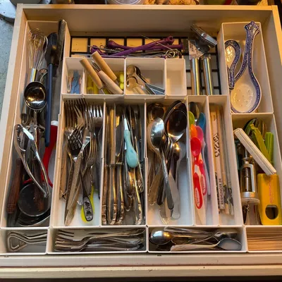 Tổ Chức Dao Nĩa Với Gridfinity