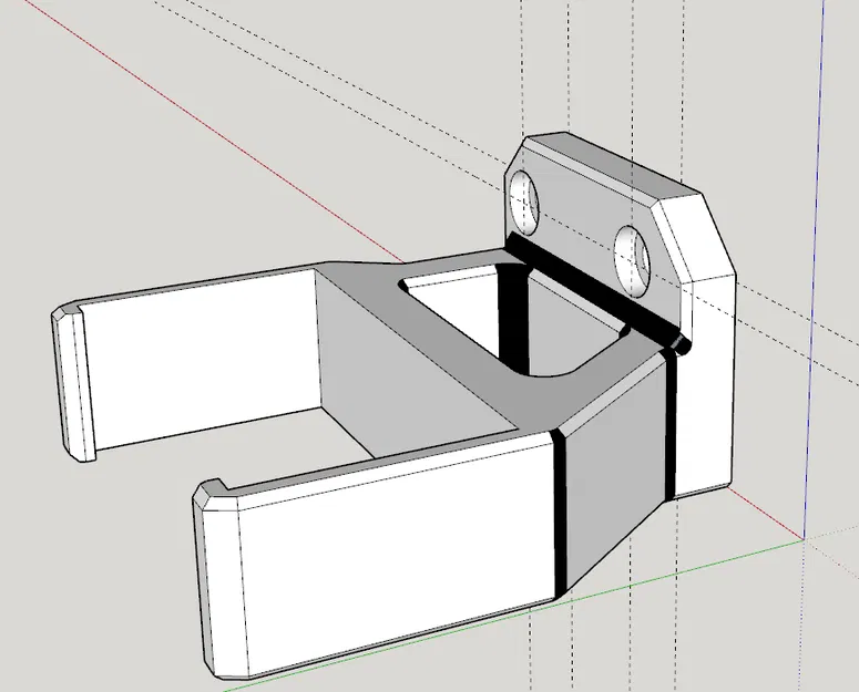 Cánh Tay Gắn Bộ Nguồn Meanwell UHP-350-24 Bằng Vít M5 Cho Ratrig V-Minion - Image 1