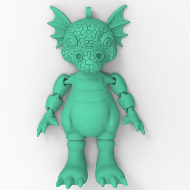 Mô hình Rồng Khớp Nối 3D - Image 2