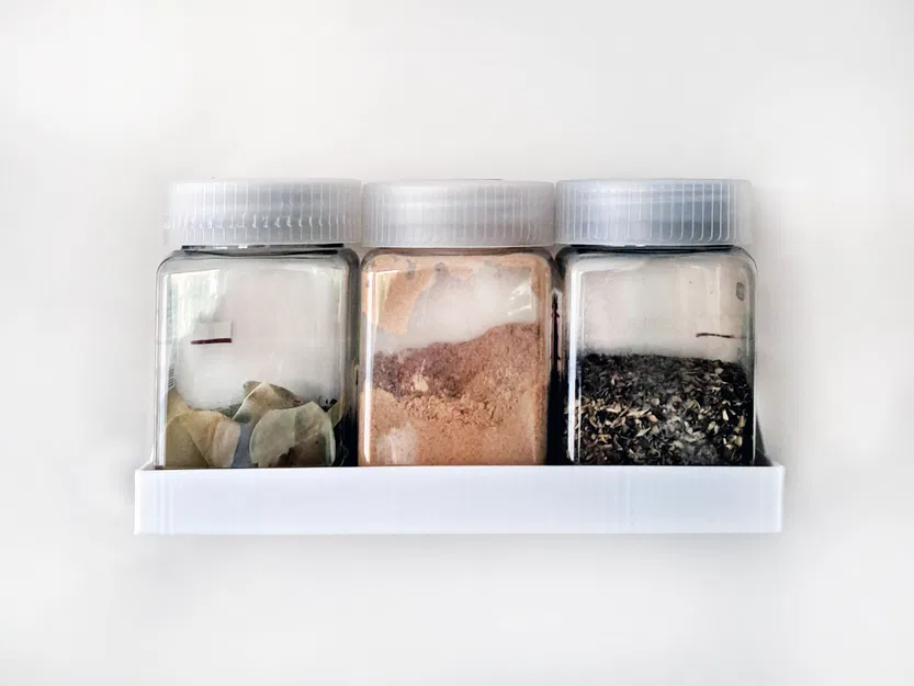 Giá đựng gia vị/thảo mộc cho hũ vuông (60 mm) - Image 1