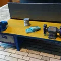Bàn làm việc đơn giản cho xưởng mô hình - Thumbnail 1