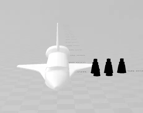 Mô hình tàu con thoi không gian - Image 1