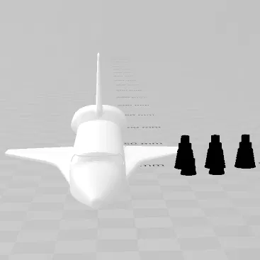 Mô hình tàu con thoi không gian