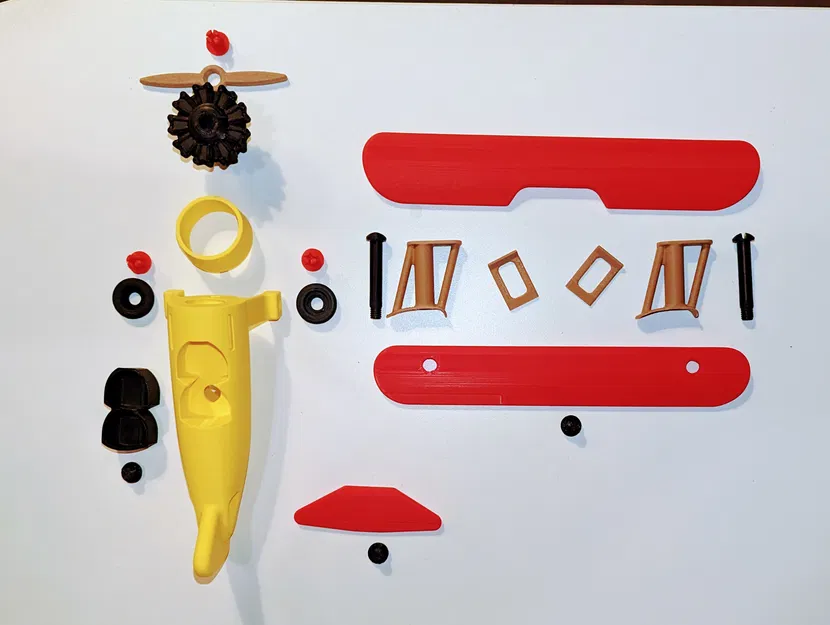 Máy bay Đồ chơi Boeing Stearman 75 - Image 1