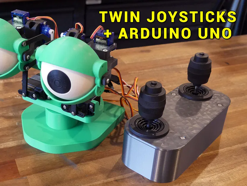 Bộ điều khiển remix 2 joystick + Arduino Uno - Image 1