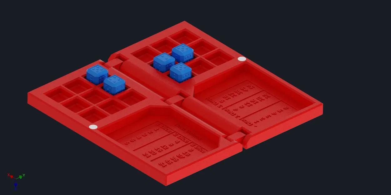 Mô hình Xúc Xắc "Knuckle Bones" từ Cult of Lamb - Image 1