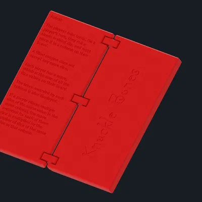 Mô hình Xúc Xắc "Knuckle Bones" từ Cult of Lamb