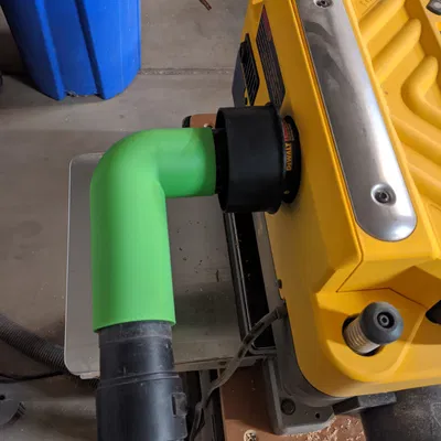 Ống Dẫn Mùn Cưa Máy Bào DeWalt