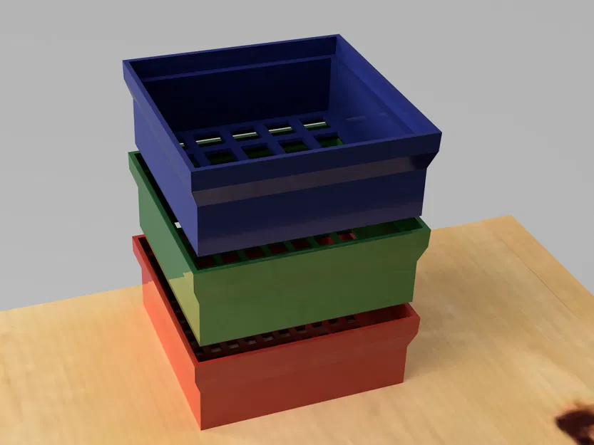 Bộ Rây Xếp Chồng 6mm, 8mm, 12mm - Image 1