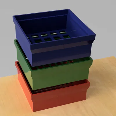 Bộ Rây Xếp Chồng 6mm, 8mm, 12mm