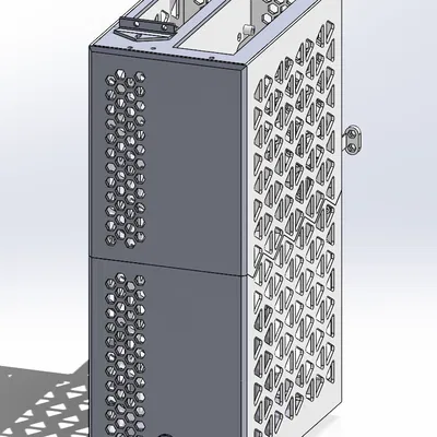 NutCase - Case ITX Dọc