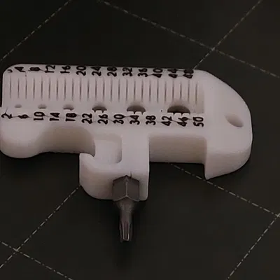 Đồ đa năng móc khóa đo ốc vít