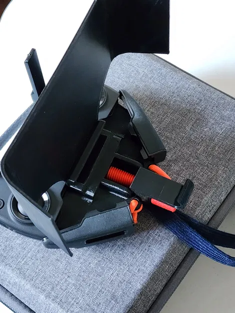 Chỉnh sửa "Kẹp điện thoại Mavic Mini có mui che nắng. Dành cho điện thoại lớn hơn" - Image 2