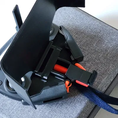 Chỉnh sửa "Kẹp điện thoại Mavic Mini có mui che nắng. Dành cho điện thoại lớn hơn"