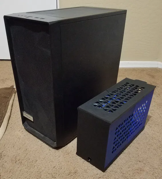 Case PC ITX Nguyên Bản NutCase - 8L - Image 3