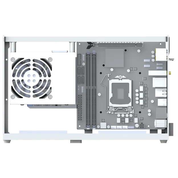 Case PC ITX Nguyên Bản NutCase - 8L - Image 4