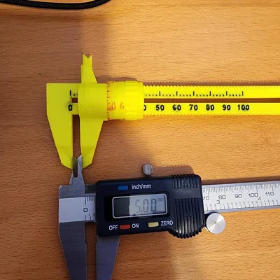 Thước cặp Nixie 0.05mm - Bản Remix