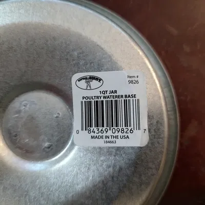 Chân Đế Máy Cho Cút Little Giant (Little Giant Poultry Waterer Stand - Quail)