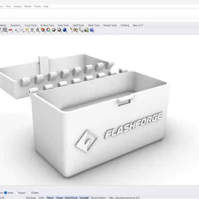 Hộp Đựng Đầu Phun Máy In Flashforge Adventurer 3/4