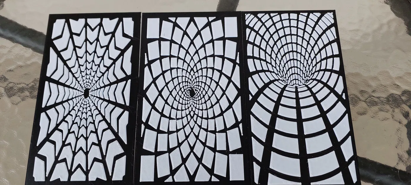 Hiệu Ứng Đường Hầm (The Tunnel Effect) - Mẫu In 3D Nghệ Thuật - Image 1