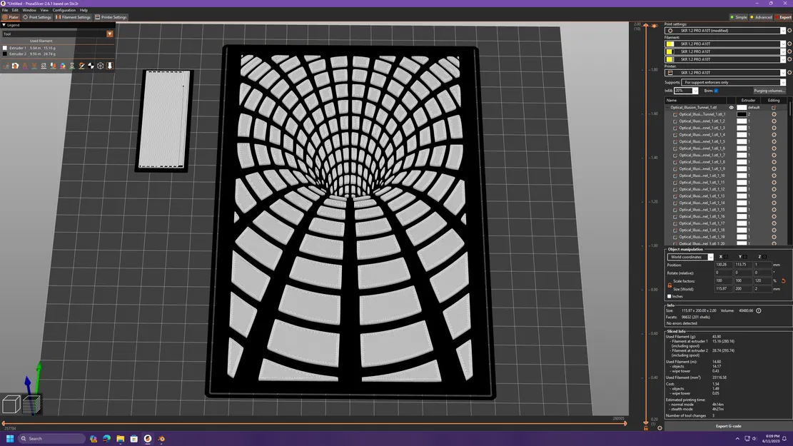 Hiệu Ứng Đường Hầm (The Tunnel Effect) - Mẫu In 3D Nghệ Thuật - Image 10