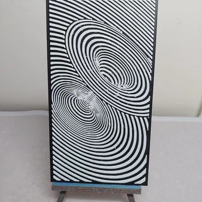Ảo Ảnh Quang Học Xoáy 1 - Optical Illusion Swirl 1