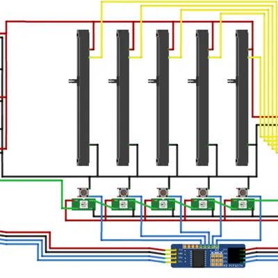 Bảng điều khiển MIDI Mixer