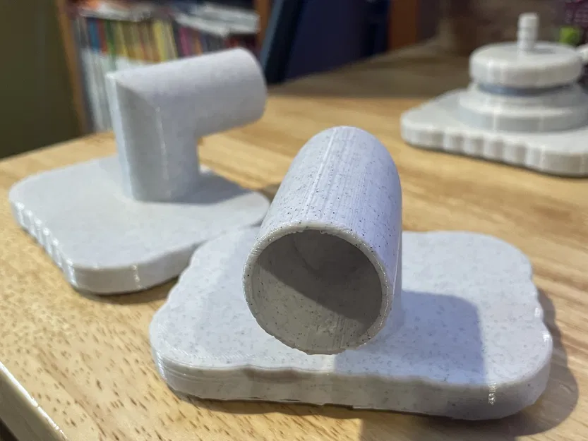 Ống nối cuối ống thoát nước 3x4 kèm co 90 độ 3/4" - Image 1