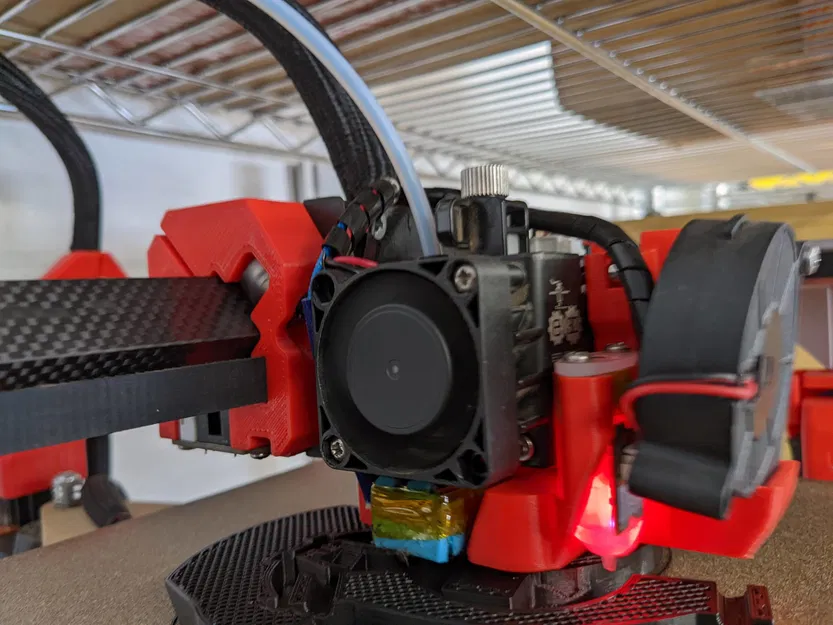 MP3DP - Giá Đỡ Hemera, Cảm Biến BL Touch và Ống Quạt - Image 2