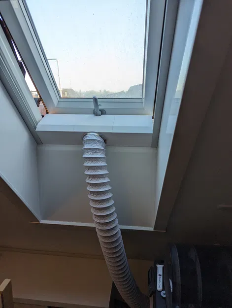 Cửa Gió Cửa Sổ | Hút Khói | Cấp Khí | Thông Gió Máy Lạnh | Roto WDC i8 - Image 1