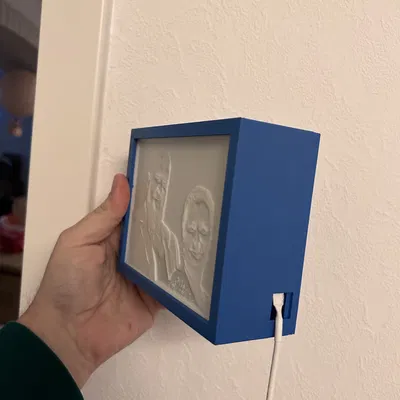 Hộp Litho có nắp - Ảnh Lithophane 144*108