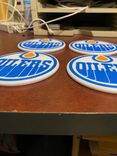 Đế Lót Ly Edmonton OILERS Theo Ý Tui - Image 6