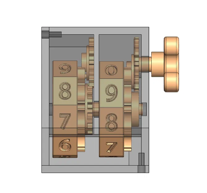 Bộ Đếm Số Tròn (Rolling Tally Counter) - Image 4