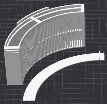 Hộp Đựng Hạt Hút Ẩm/Silica Cong Cho Cuộn Sợi Nhựa In 3D - Image 1