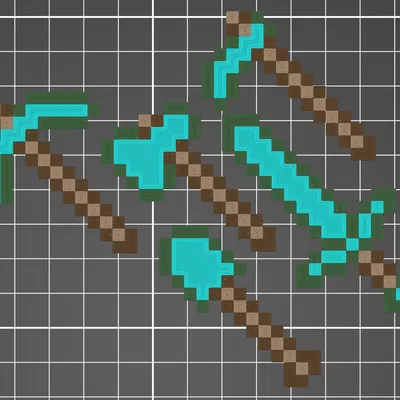 Món Đồ Minecraft Đa Sắc Màu