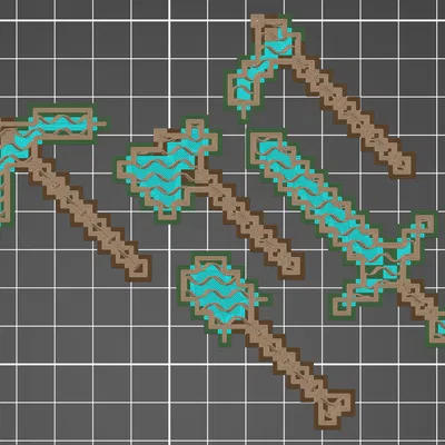 Món Đồ Minecraft Đa Sắc Màu