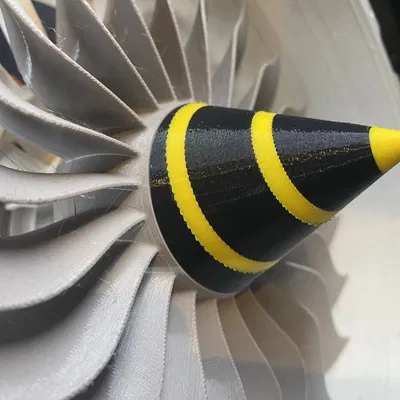 Nón Xoay Đa Sắc Cho Động Cơ In 3D bởi CATIAV5FTW